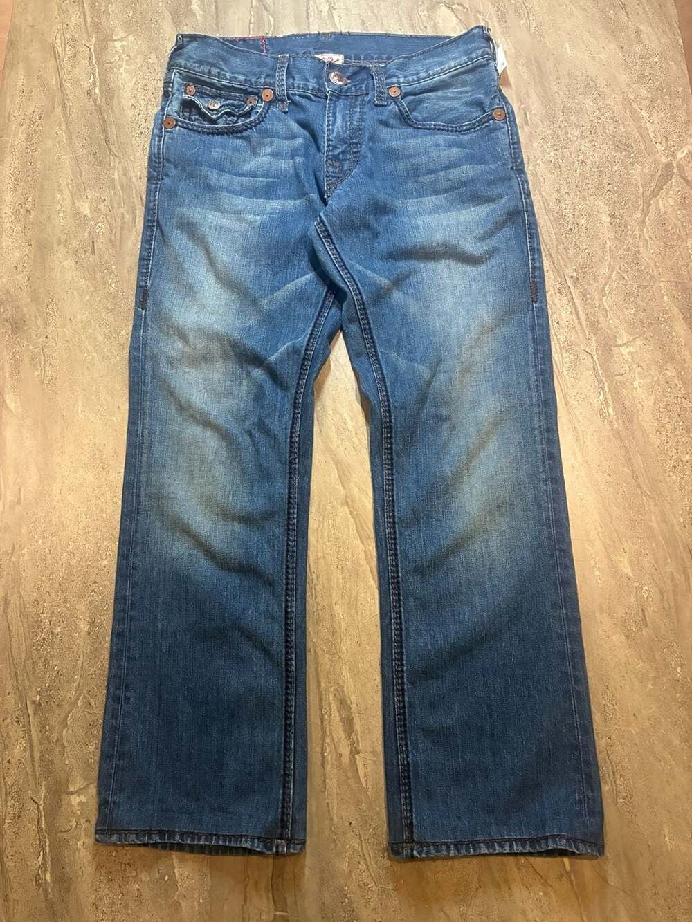 True Religion Ricky Relaxed Straight Fit Jeans